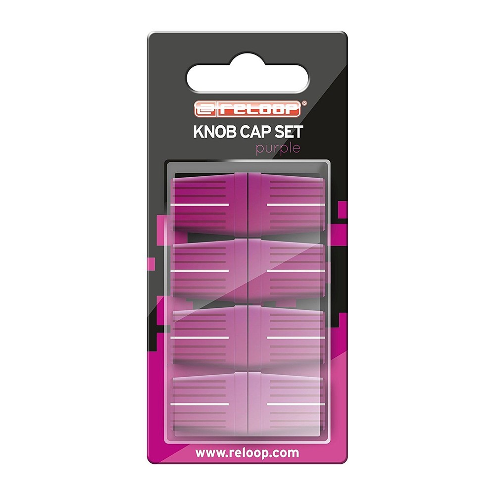 RELOOP Knob Set Purple KIT 8 HOODS FOR PURPLE KNOBS