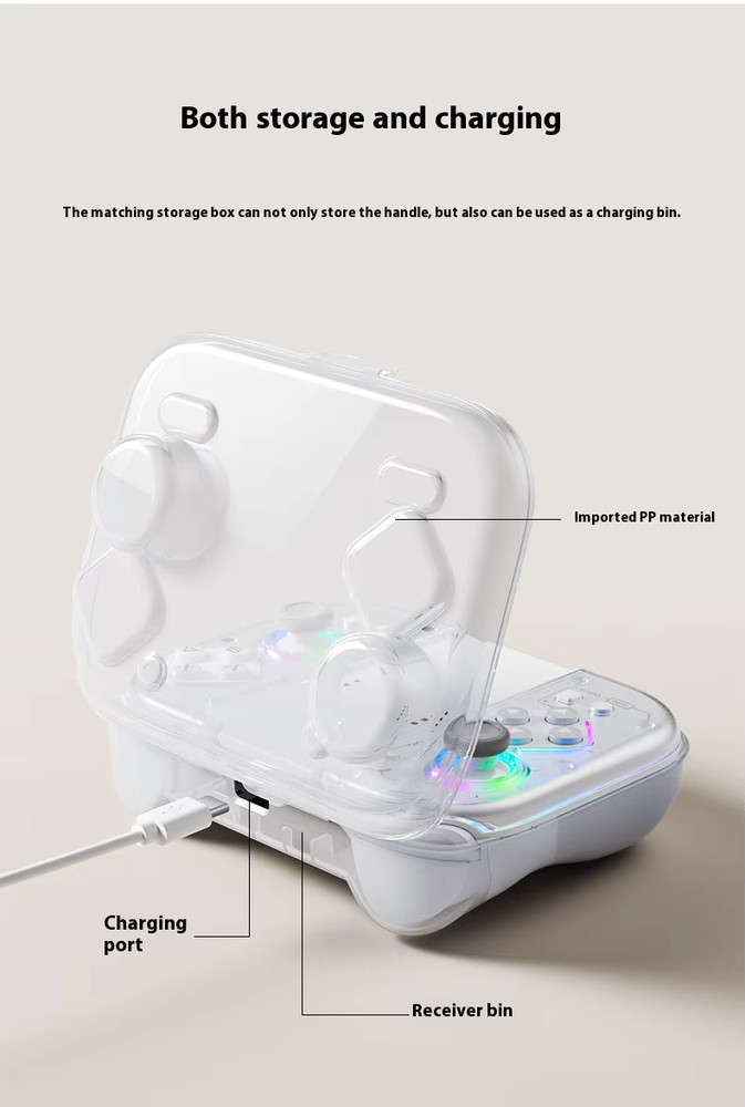 Aolion White J20 Pro Knight Wireless Joycons
