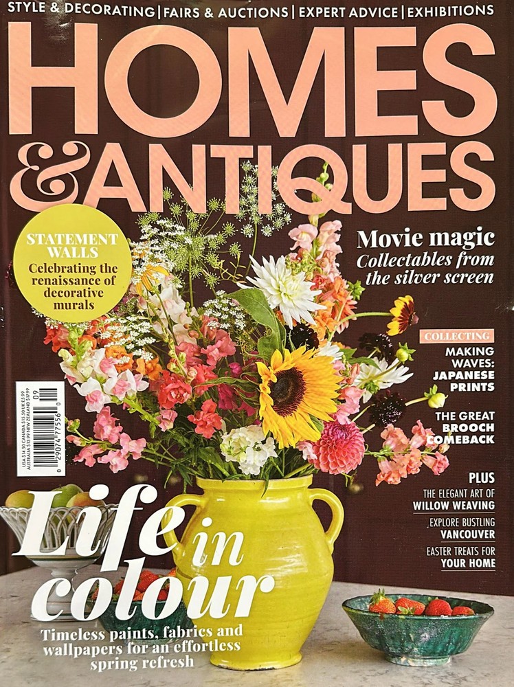 Homes & Antiques Magazine Issue 9 Free Shipping