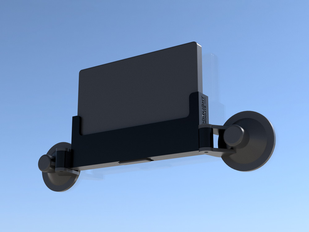 Peplink Slim MIMO Suction Cup Mount - Glass Window Mounting System UV Protected