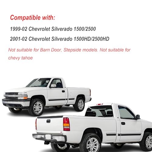 Headlights Tail Lights Assembly Combo Compatible with 1999 Headlight Taillight