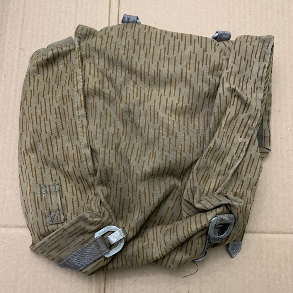 East German Strichtarn Camo Field Pack Bag