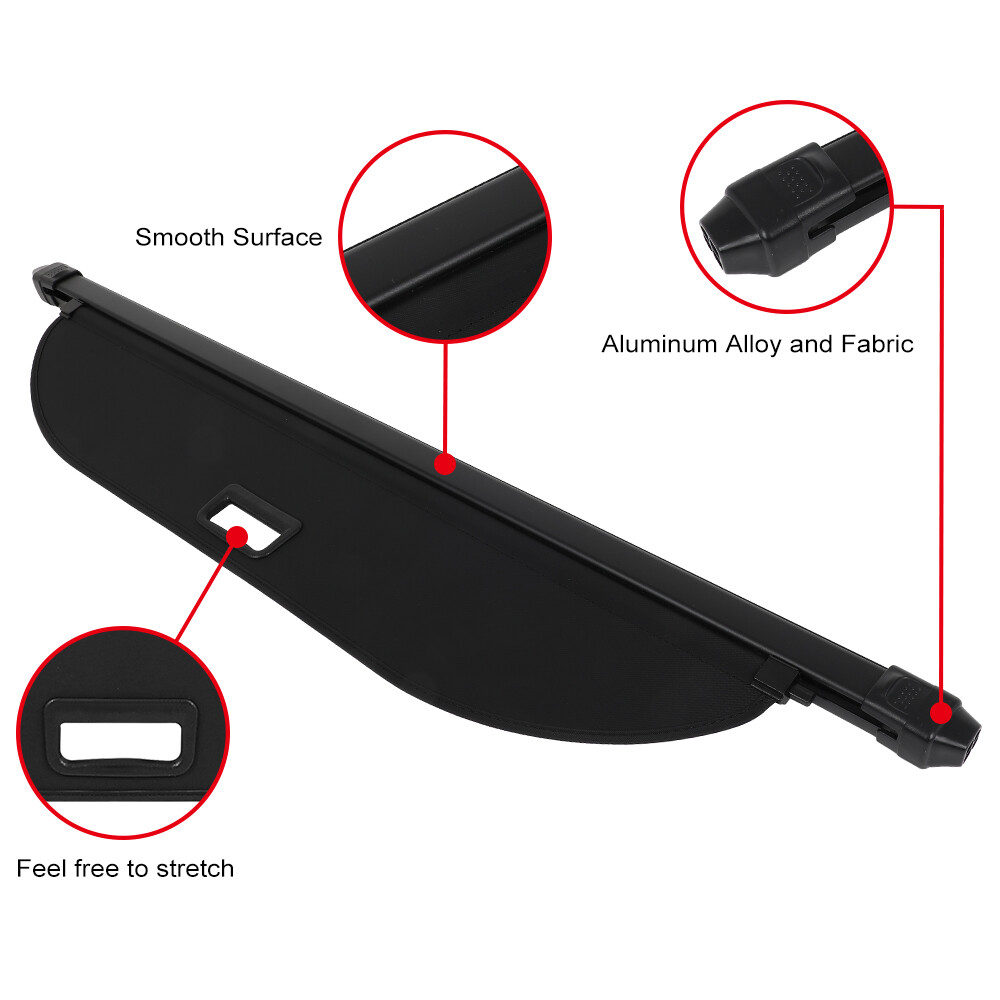 Rear Cargo Security Trunk Cover Retractable For 2016 2017-2020 Buick Envision
