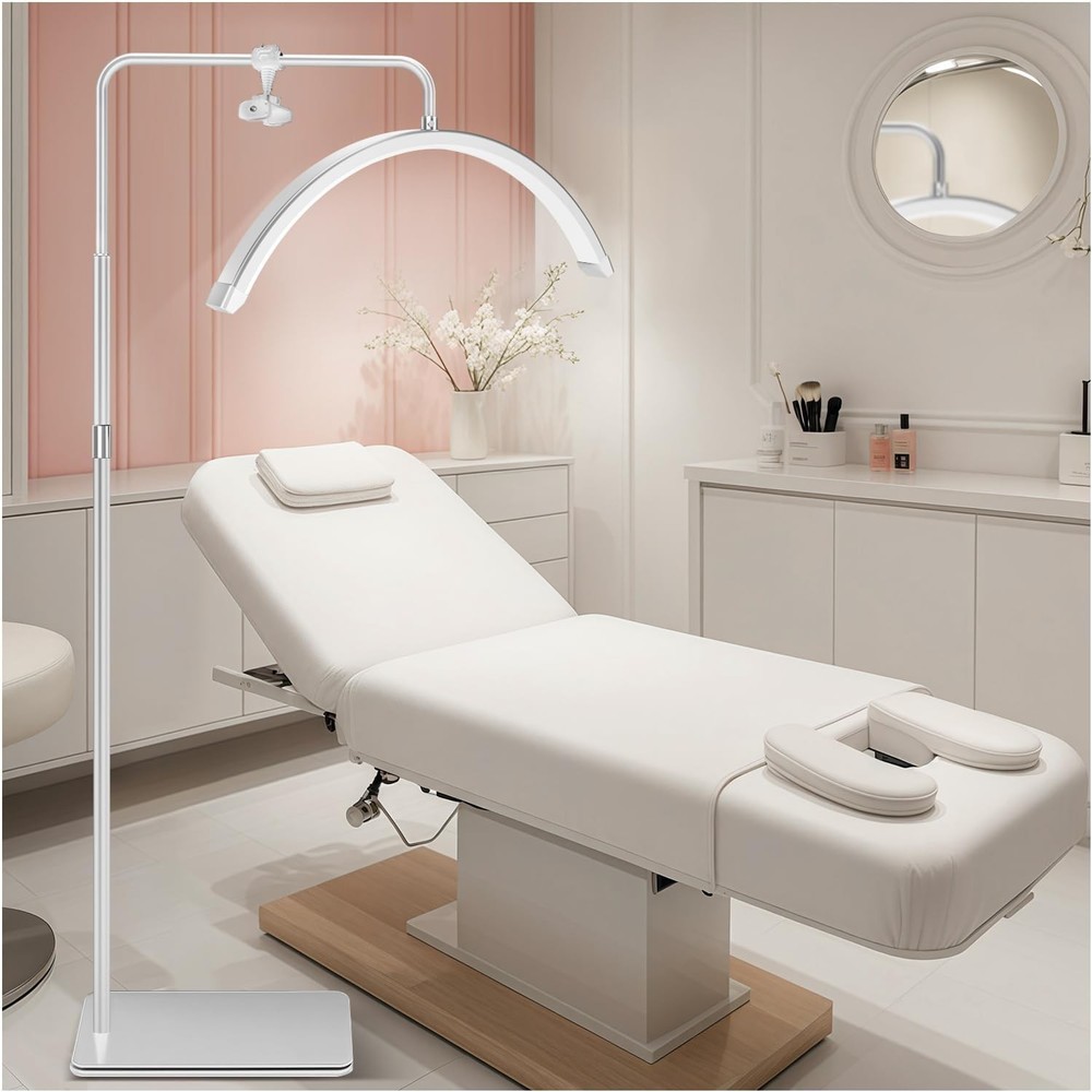 Lash Light for Eyelash Tech-Esthetician Ring Lantern, Half Moon Light