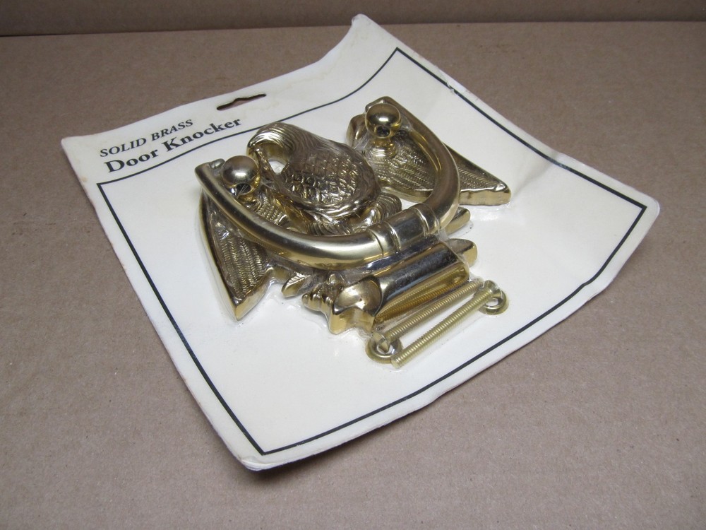 Solid Brass Eagle Door Knocker