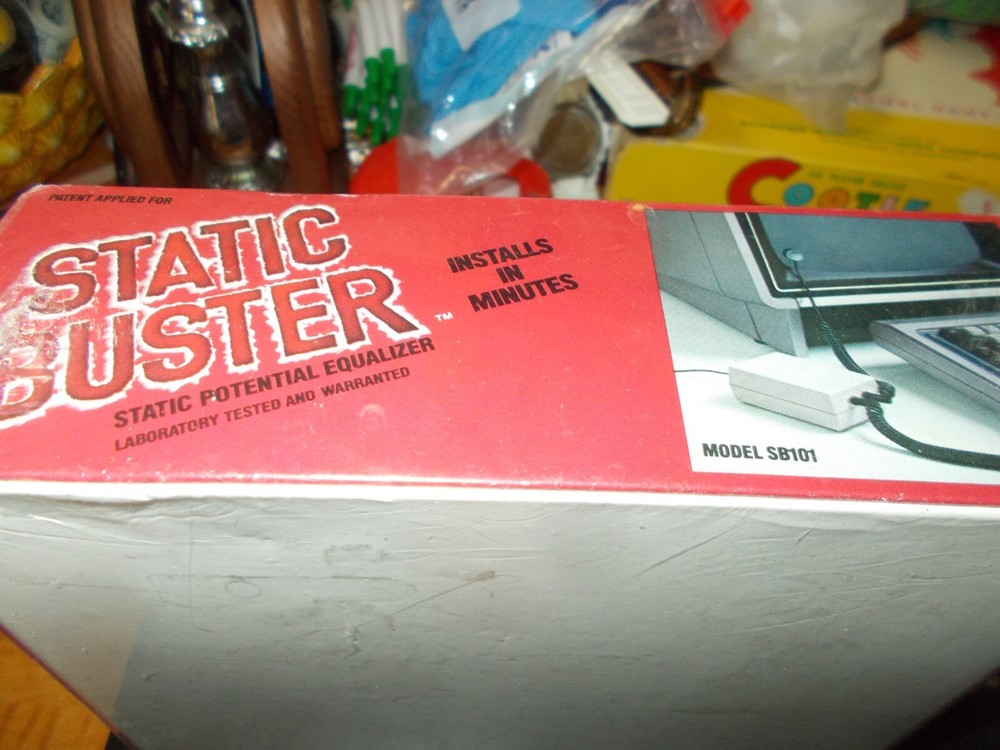 A Vintage Static Buster Sealed for equalizer