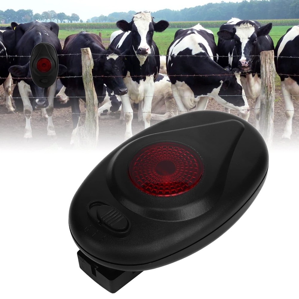BORDSTRACT Electric Fence Indicator Light Waterproof Alert...