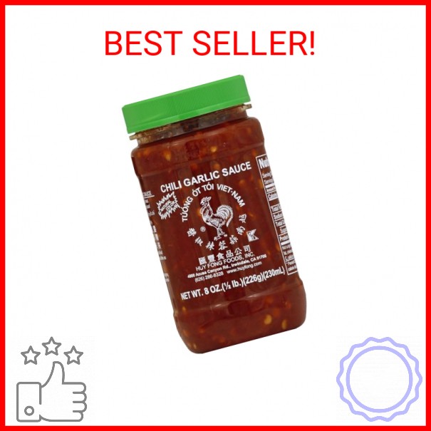 Huy Fong Chili Garlic Sauce, 8 oz