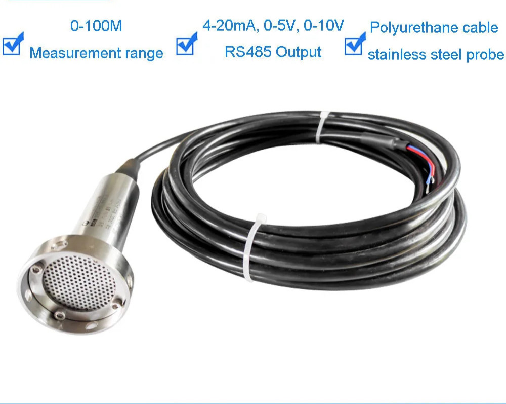Liquid Level Transmitter Anti-Blocking Sewage Static Pressure Pool Sensor Type