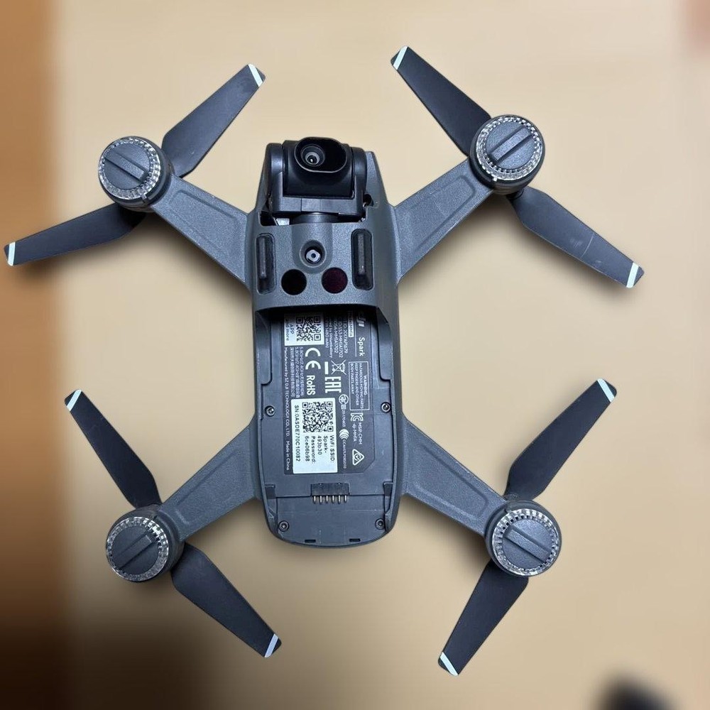 Dji Spark Drone Sky Blue Fly More Combo Kit With Controller Battery Case