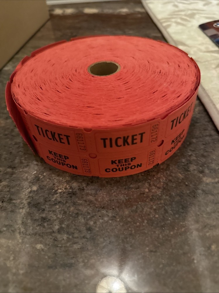 Double Roll Raffle Event Tickets