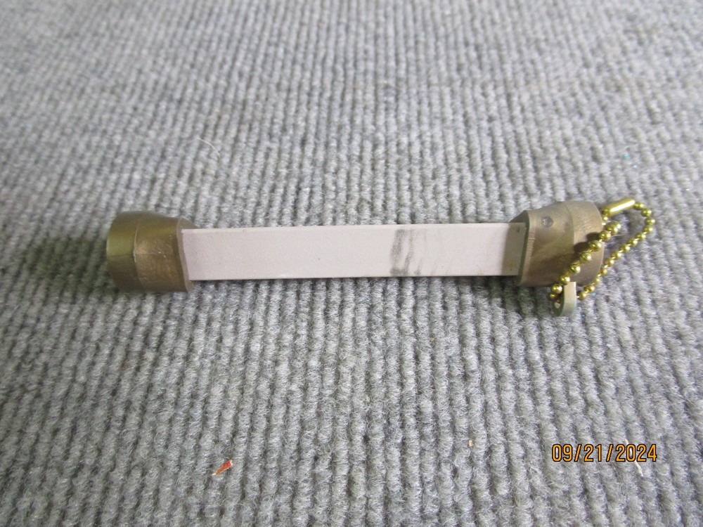 Lansky Mini Dog Bone Ceramic Knife Sharpener Gold