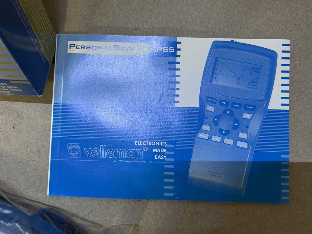 Velleman Personal Scope HPS5 Graphical Multimeter Handheld