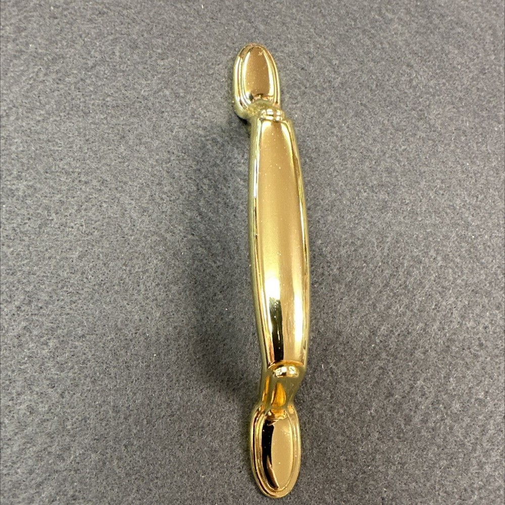3" Spoon Foot Pull - Brass Plated