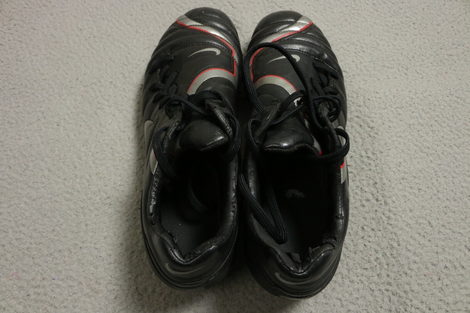 Nike Total 90 Shift FG Soccer Cleats Mens Size 12.5 Black Boots Cleats
