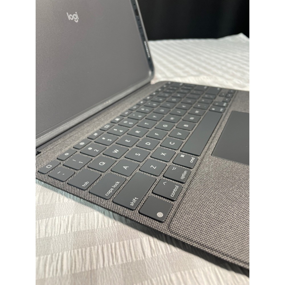 Logitech Combo Touch iPad 10th Gen Keyboard Case Trackpad Backlit Gray A16