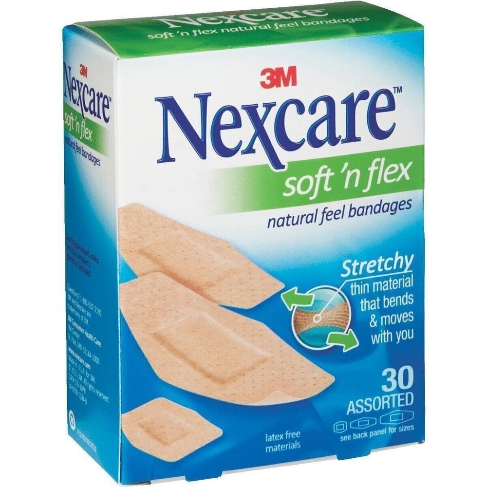 3M 30Ct Softn Flex Bandages