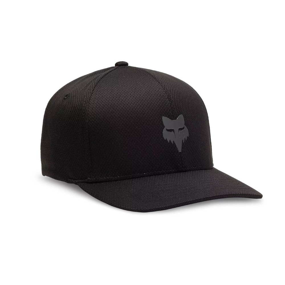 Fox Head Tech Flexfit Hat Baseball Cap Black Charcoal