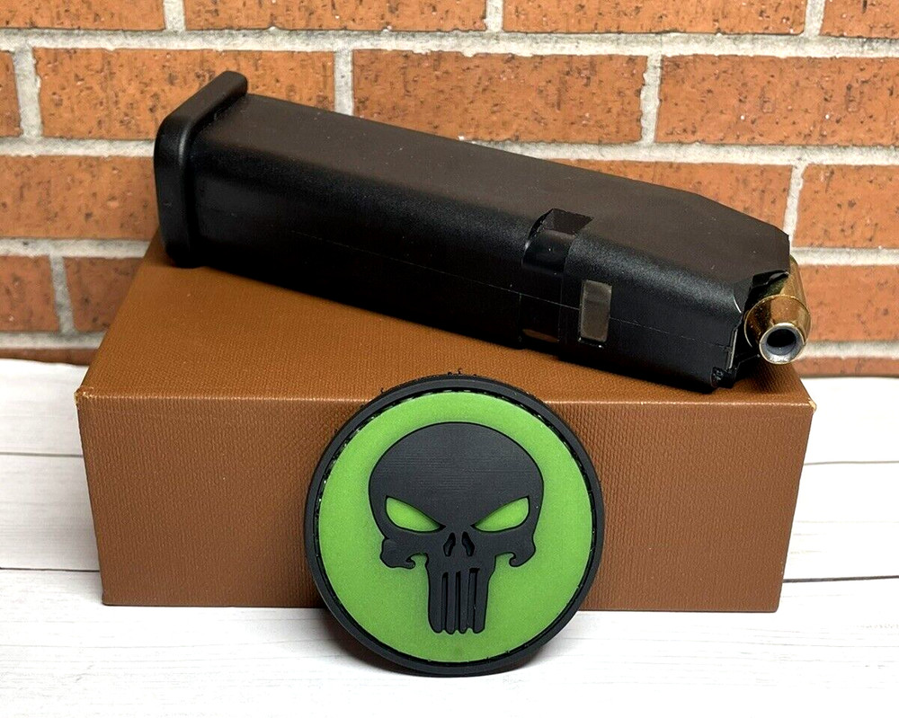 Punisher Skull Patch PVC Tactical Morale Rubber PVC Patch