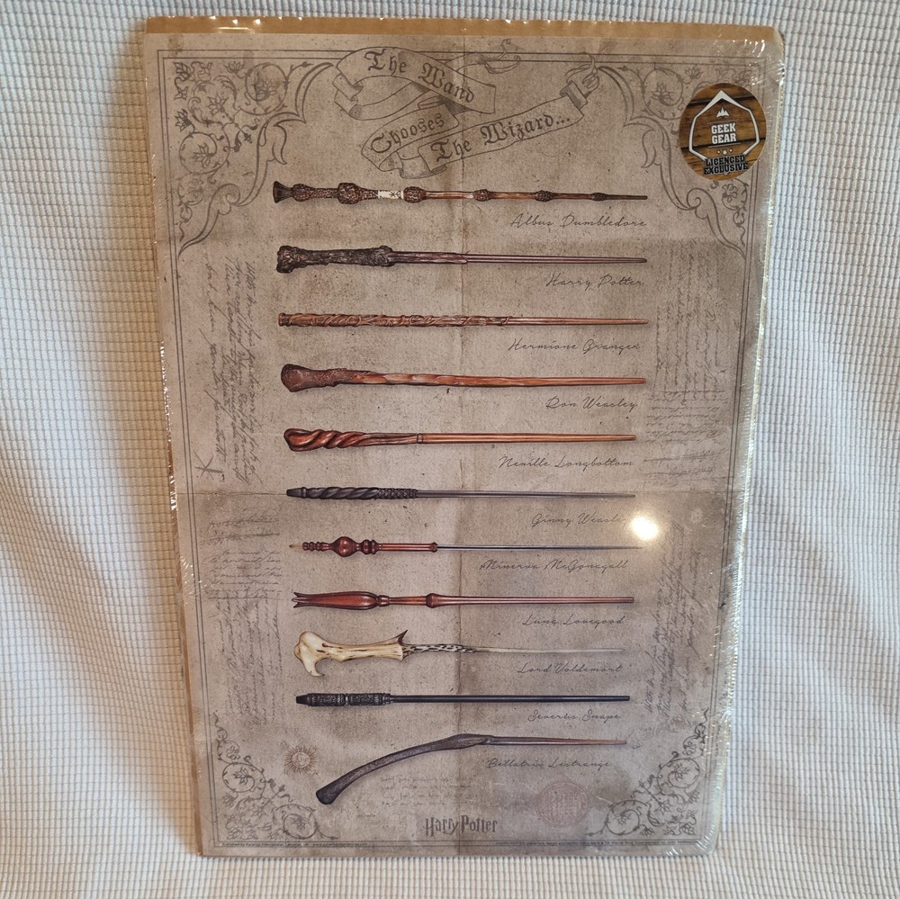 Harry Potter: Characters wand Poster