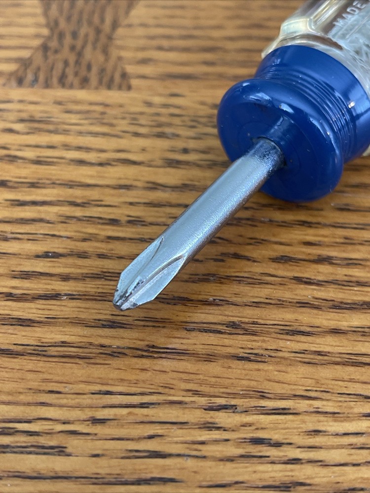 Craftsman Tools USA (WF) NOS #2 Phillips Stubby Short Screwdriver - Model 4118