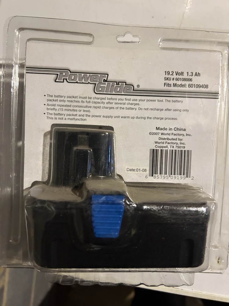 Power Glide 19.2 Volt Battery