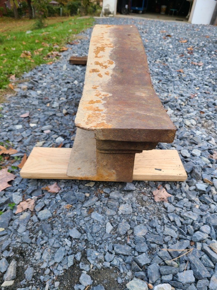 Architectural Salvage Window Door Pediment Lintel Cast Iron Mantle RePurpose