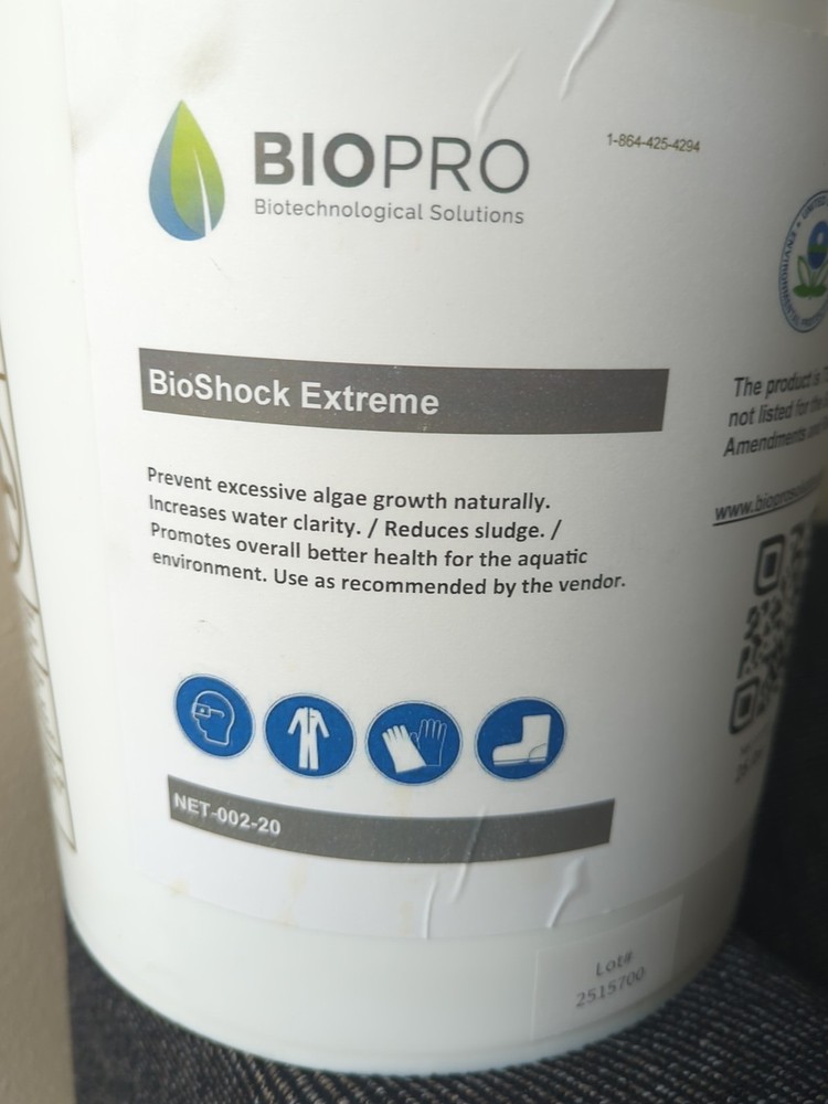 BioShock Extreme- Natural algae treatment - 25 lbs