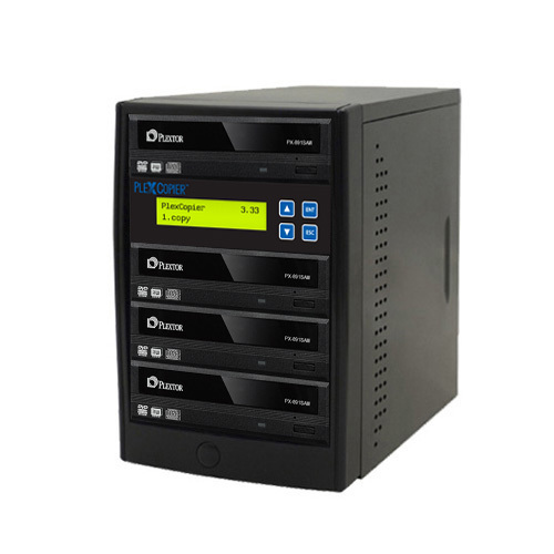 PlexCopier 1 to 3 Plextor Burner CD DVD Duplicator Copy Tower Disc Copier