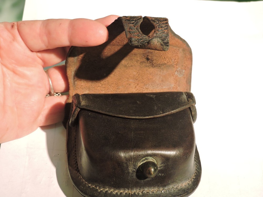 Civil War Percussion Cap Box Early War Unmarked Box