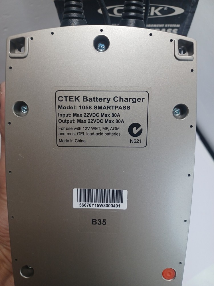 CTEK 1058 SmartPass 12V Power Management System Fully Automatic