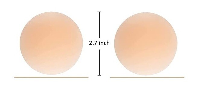1-20 Pairs Nippleless Cover Pasties Women Reusable Adhesive Silicone Nipple Roun