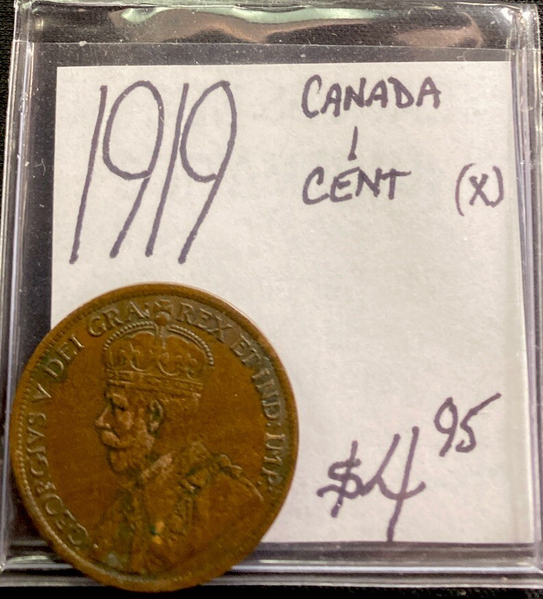 1919 Canada 1 Cent! ENN Coins