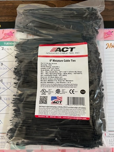 AL06-18-0-M ADVANCED CABLE TIES