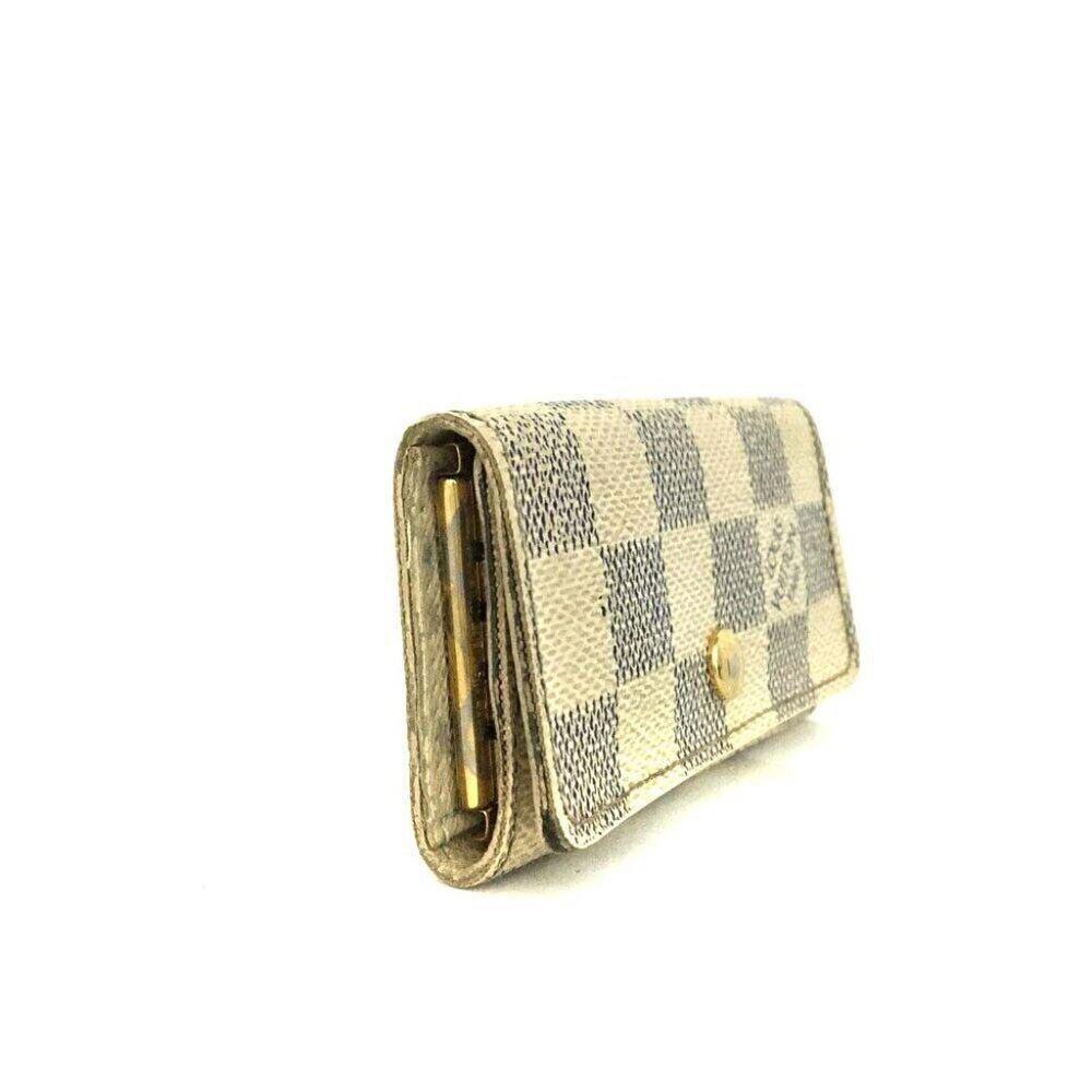 Louis Vuitton Damier Azur Multicles 4 Ring Key Case