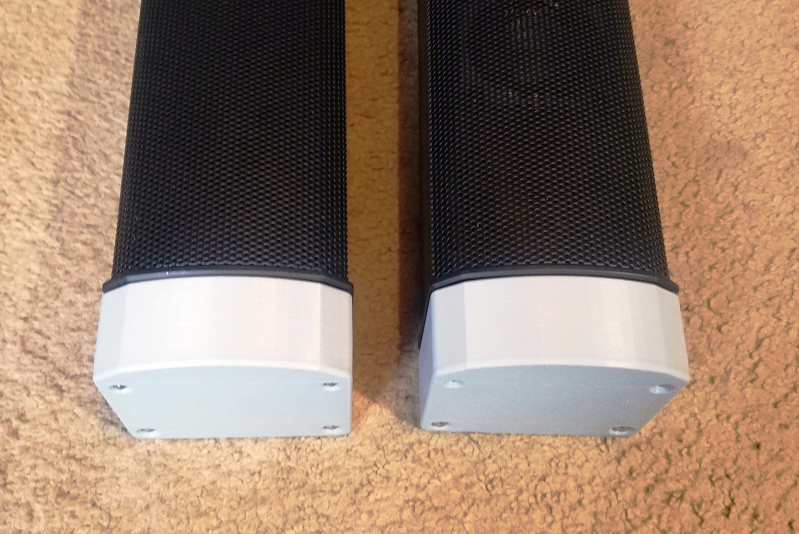 TurboSound-iP2000-set of -4- Black Pin-Protectors, will cover two iP2000 units