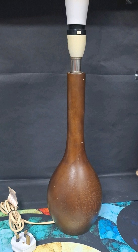 Solid Teak Scandinavian style Table Lamp