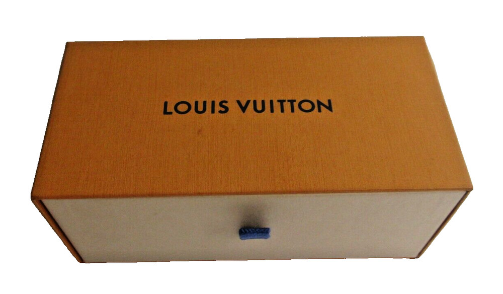 LOUIS VUITTON EMPTYRectangular Gift Box Pull Drawer Style 7" x  3.5" x  3"