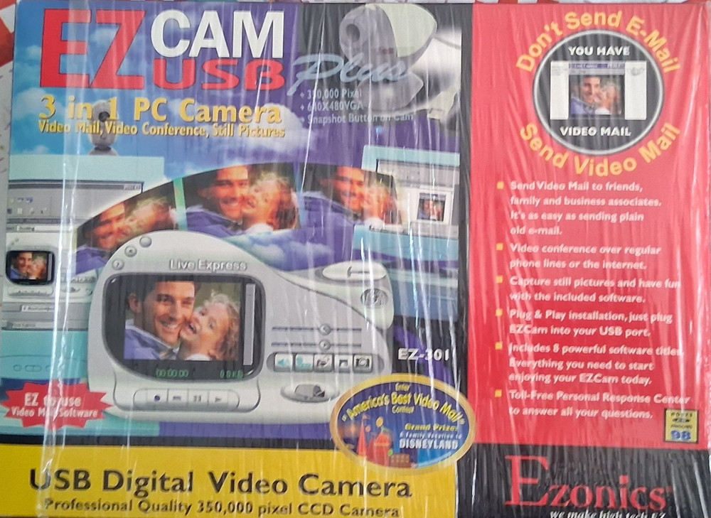 EZCam Plus Ezonics Digital Video CAM USB