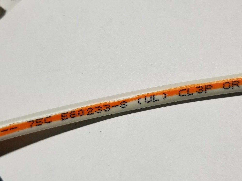 Carol E3034S 18/4C Stranded Control/Communications Cable Plenum White/Org /100ft