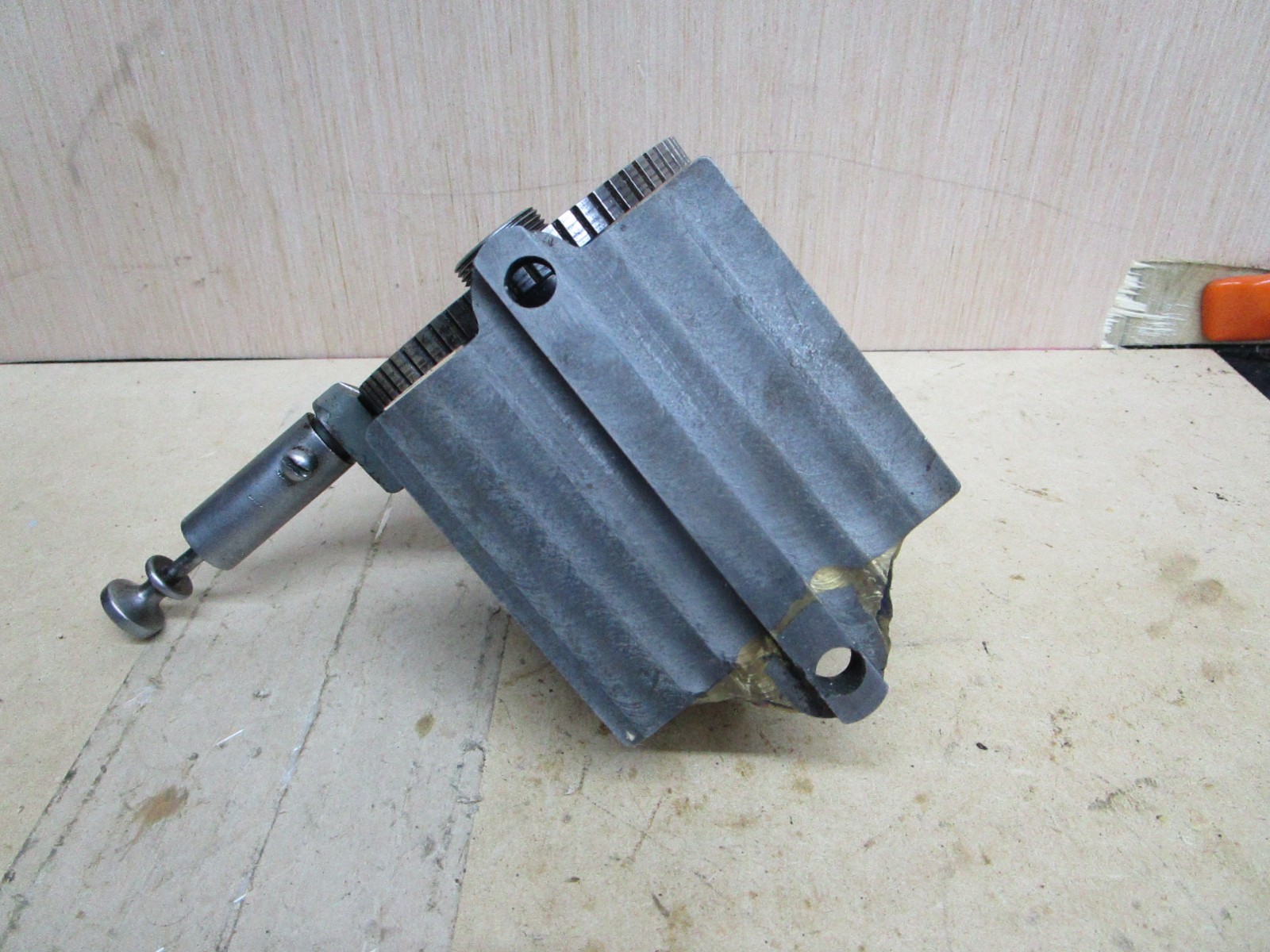 Vintage Dividing Head Lathe Machinist Tool Attachment Unknown Brand Hardinge ?