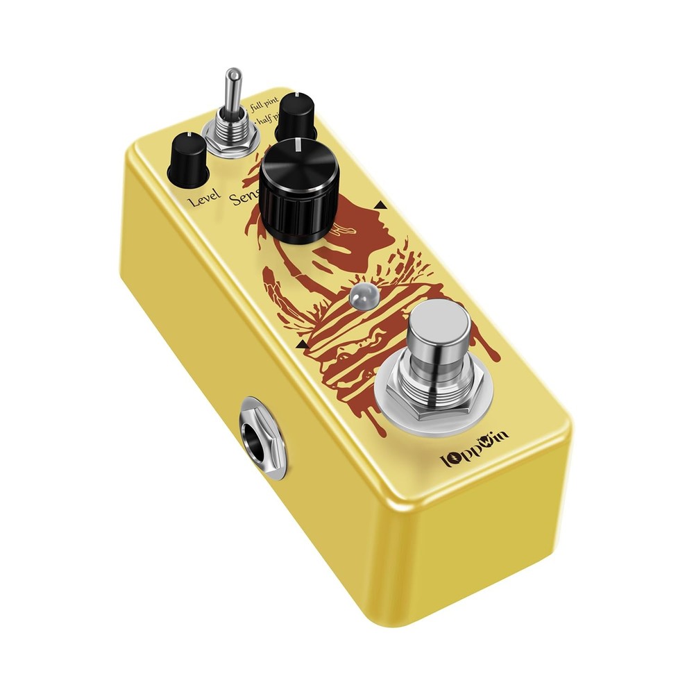 IOppWin COMP Optical Compressor Pedal - Classic Smooth Dynamics Yellow