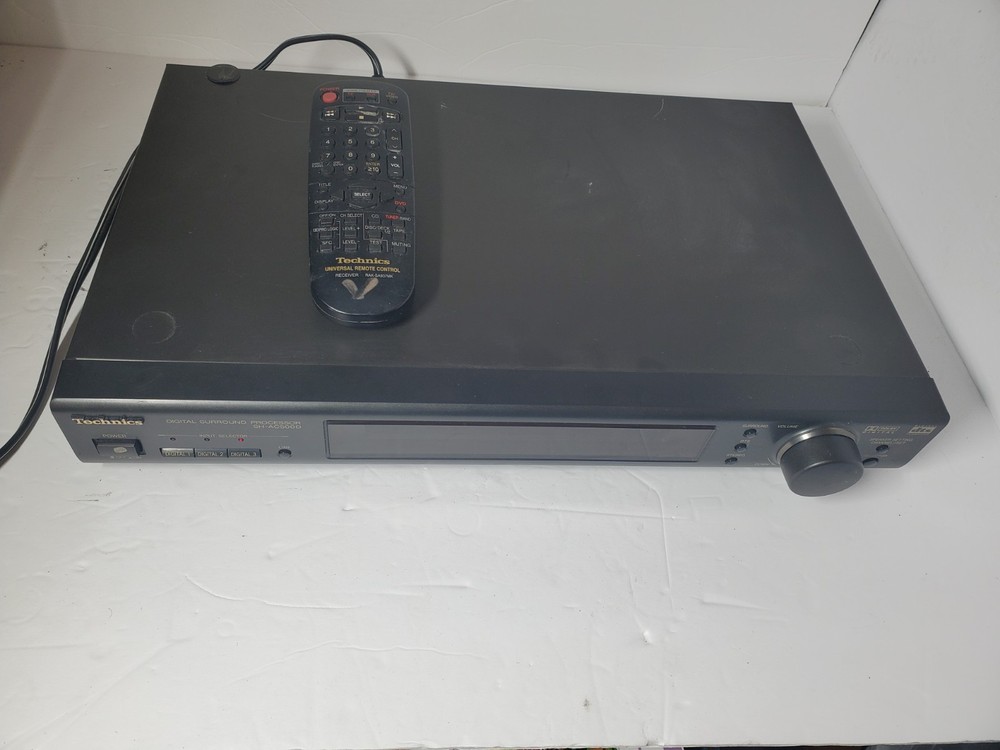 Technics SH-AC500D Digital Signal Processor Dolby--Tested With Remote