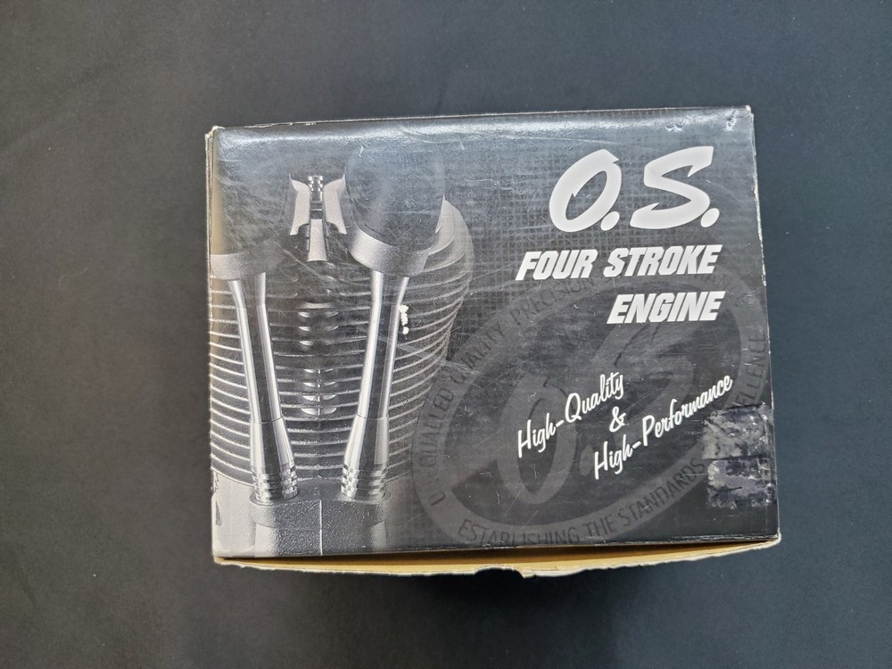 OS FS 62 V FOUR STROKE, RC AIRPLANE ENGINE . LIGHTLY USED