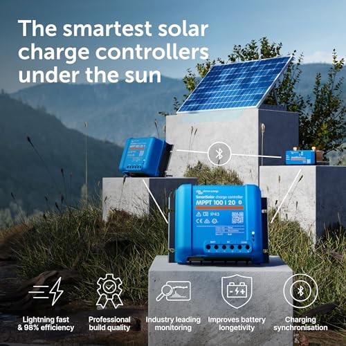 SmartSolar MPPT Solar Charge Controller (Bluetooth) - Charge Controllers for
