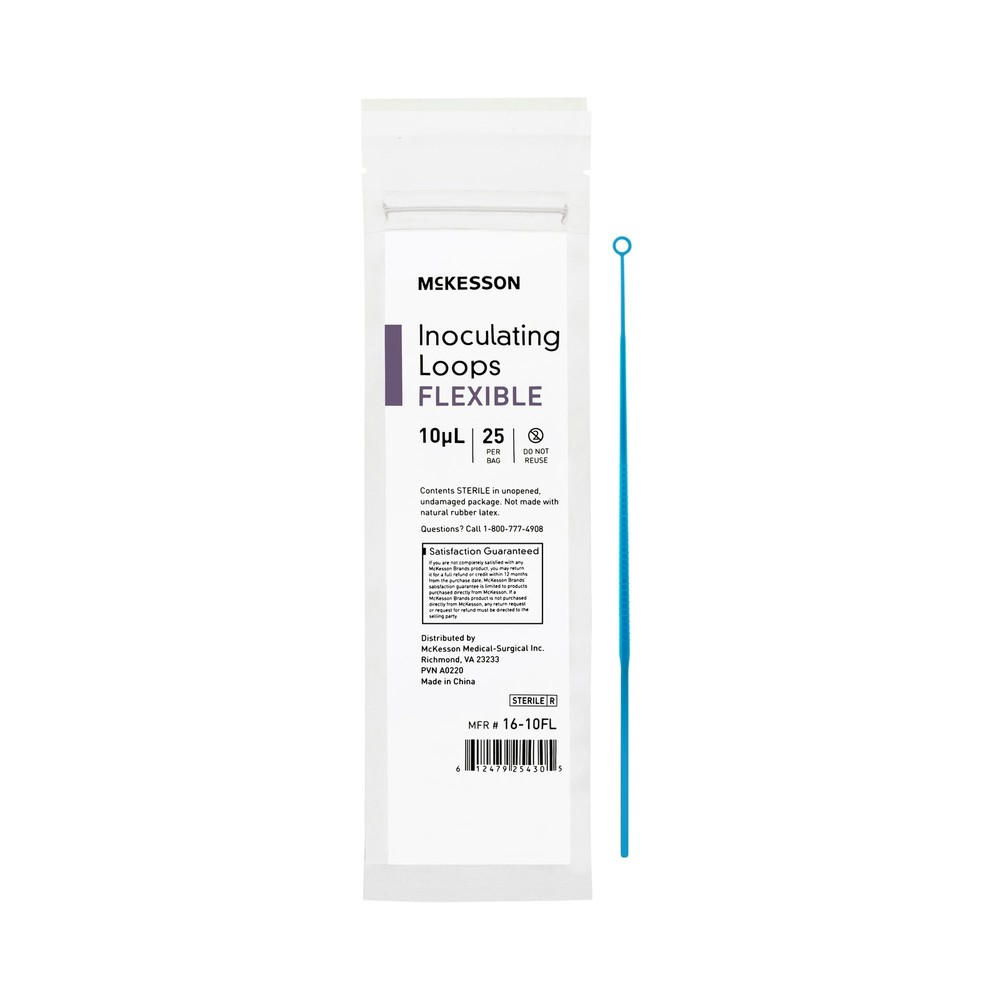 McKesson Inoculating Loop Sterile Disposable 16-10FL 25 Ct