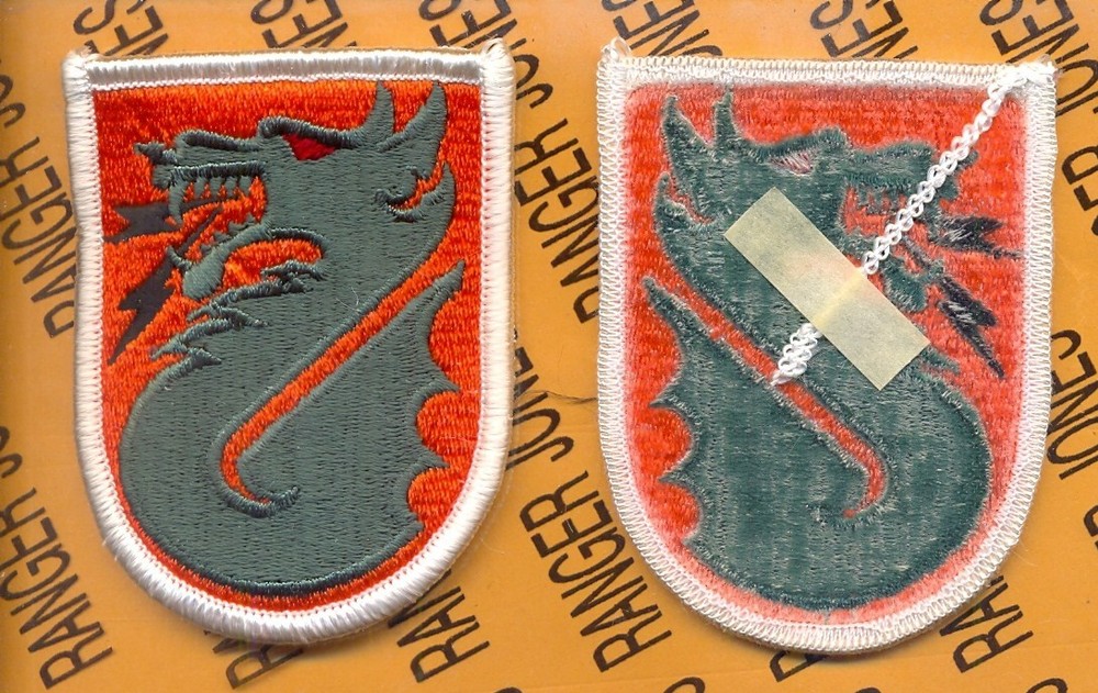 5th Signal Command dress uniform patch m/e