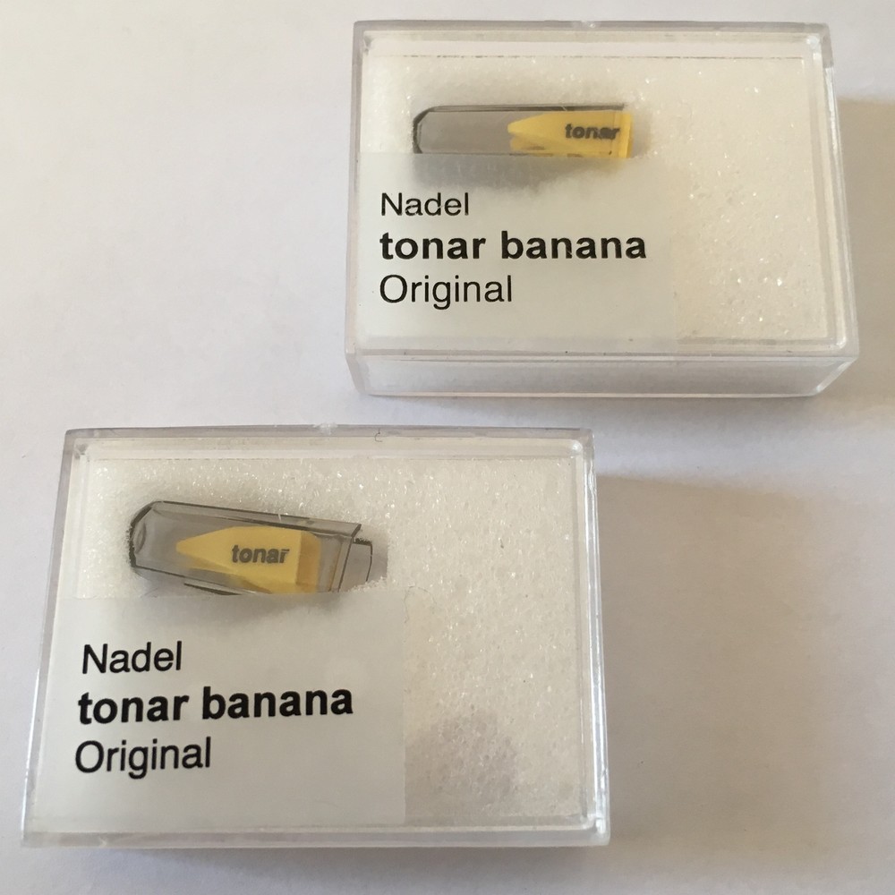 TONAR Banana by Ortofon Replacement Stylus Needles 2 Pieces 1 Pair