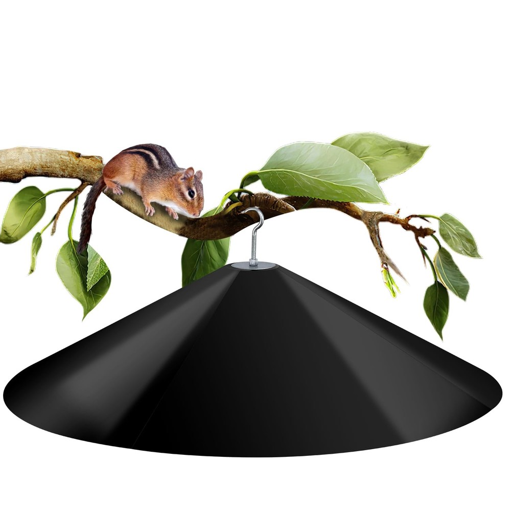 24-Inch Squirrel Baffle for Bird Feeder Pole - Squirrel Proof Solution