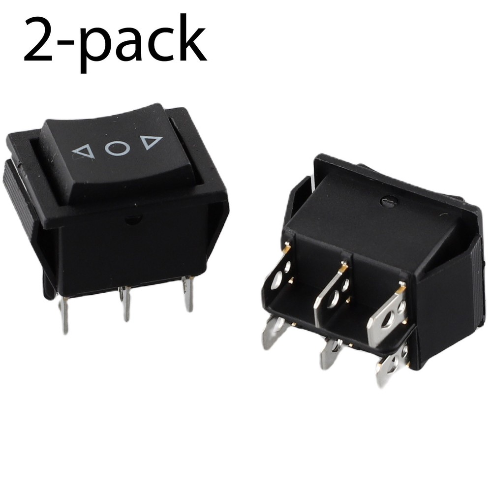 Part Rocker Switch Tool 6 Pin terminals Mini Double pole/throw Electrical